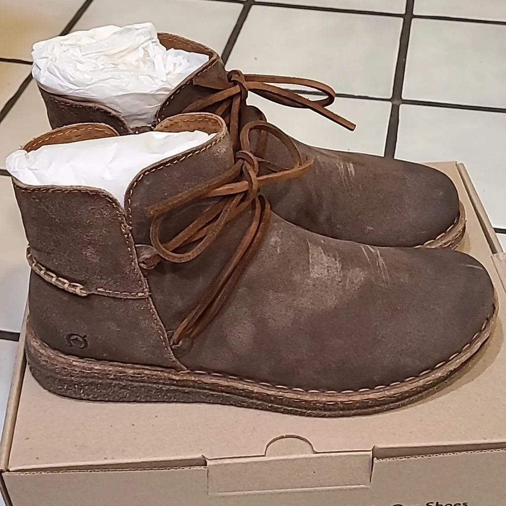 Born Brown Ankle Boots - Picture 5 of 11